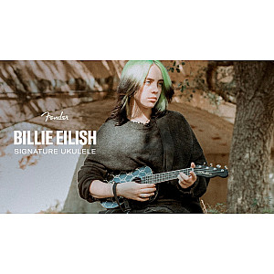 Fender Billie Eilish Ukulele Concert, Black